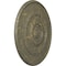 Ekena Millwork Traditional Reece Medallion (Canopies up to 5 7/8"), 24 3/8"OD x 1 1/8"P, Witch Hazel Crackle CM24REWHC - alternate 4